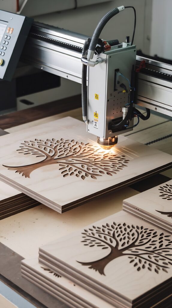 laser cutting machine process cnc machine