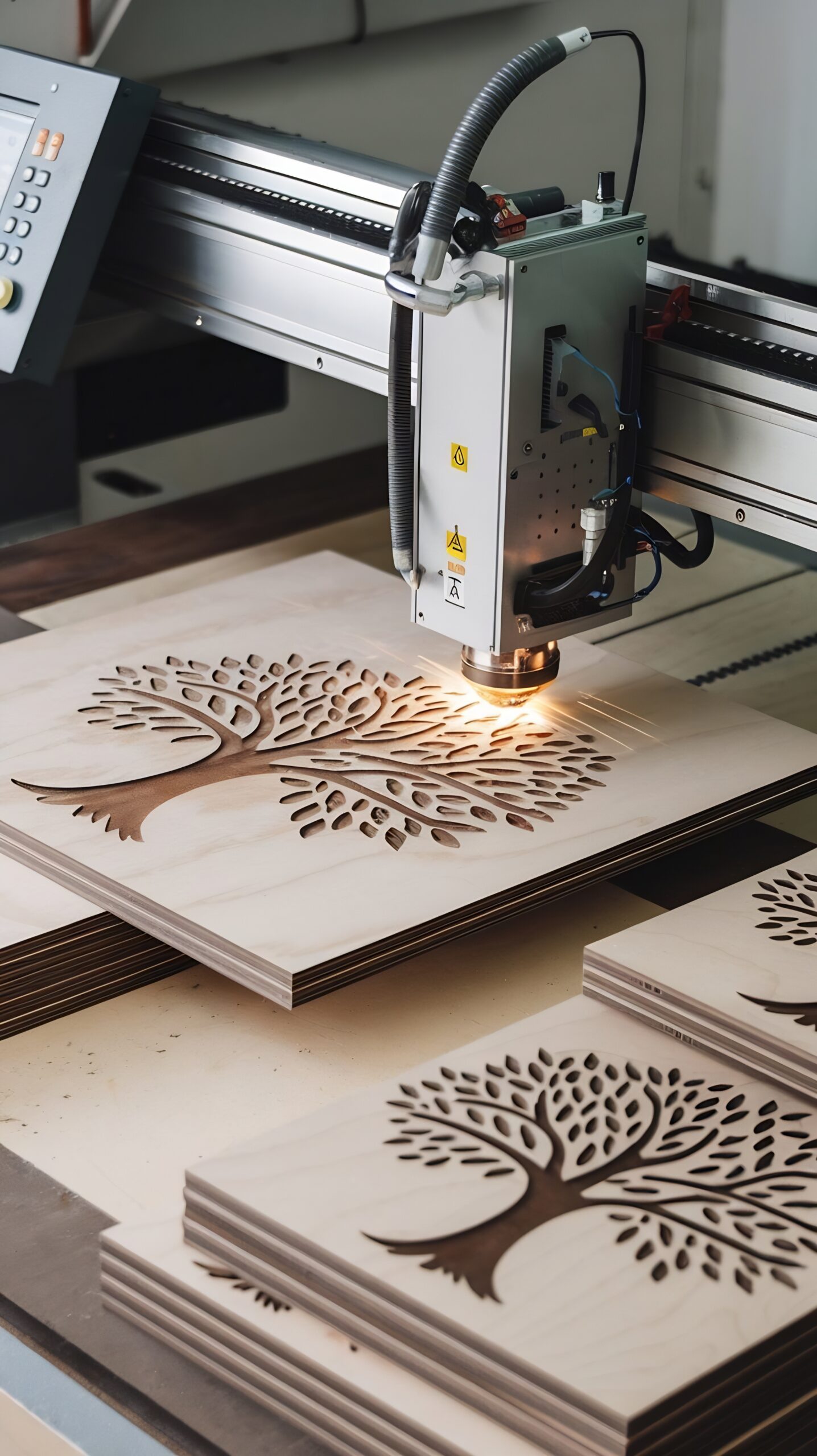 laser cutting machine process cnc machine