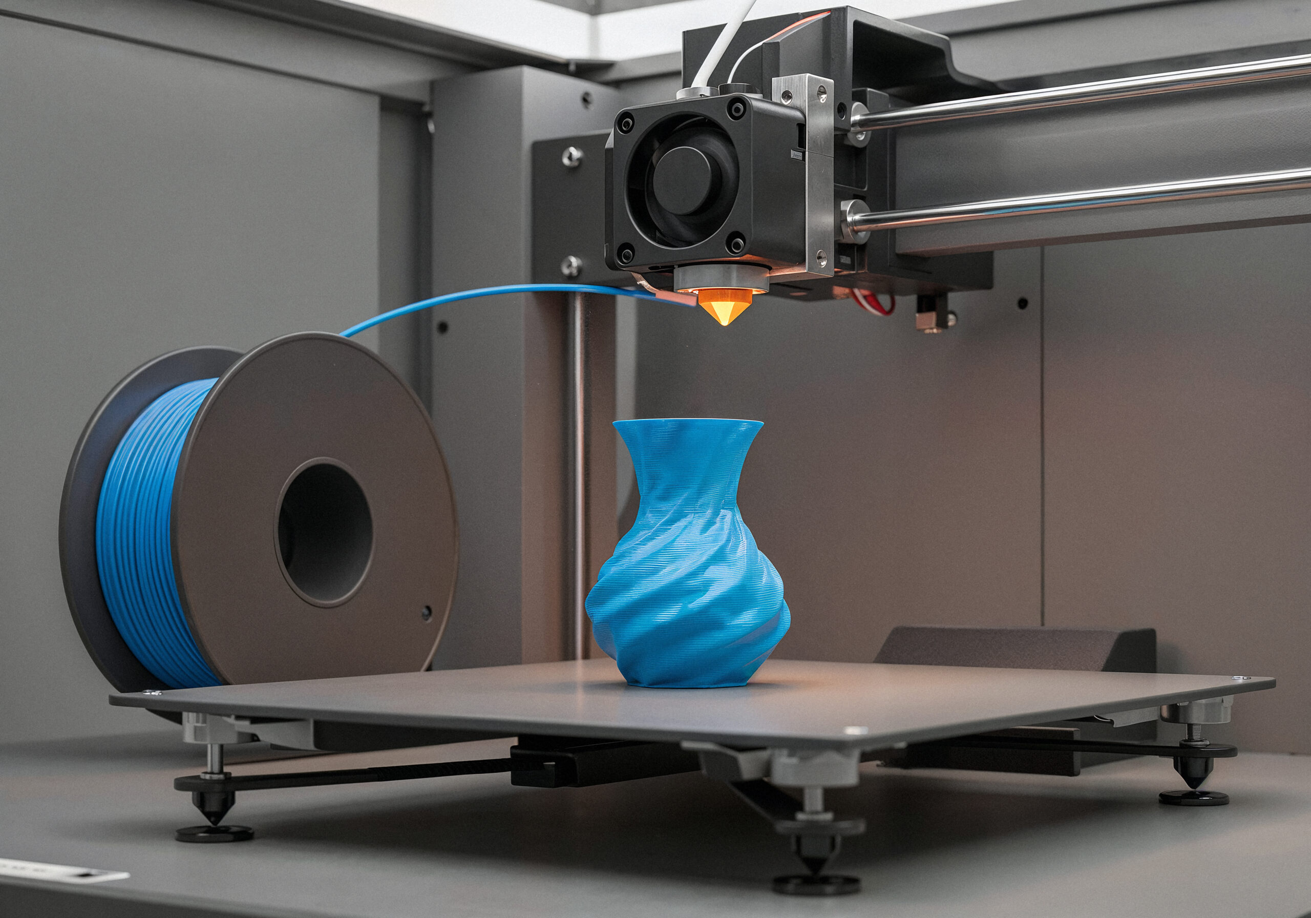 3d printer printing vase